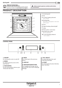 Handleiding Hotpoint FI9 891 SP IX HA Oven