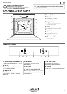 Manuale Hotpoint FI9 891 SP IX HA Forno