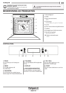 Bruksanvisning Hotpoint FI9 891 SP IX HA Ugn