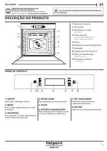 Manual Hotpoint FI9 891 SP IX HA Forno