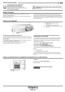 Manual Hotpoint BTS 1622/HA Frigider