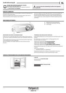 Handleiding Hotpoint BTSZ 1632/HA Koelkast