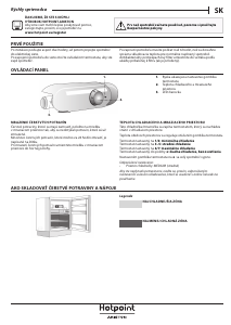 Návod Hotpoint BTSZ 1632/HA Chladnička