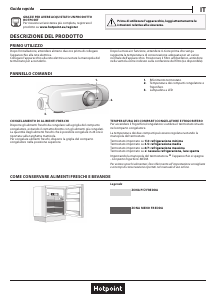 Manuale Hotpoint HL A1.UK 1 Frigorifero