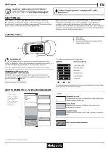 Manual Hotpoint HS 12 A1 D.UK 1 Refrigerator