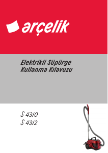 Kullanım kılavuzu Arçelik S 4310 Elektrikli süpürge