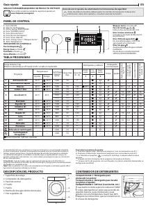 Manual de uso Hotpoint BI WMHG 71483 EU N Lavadora
