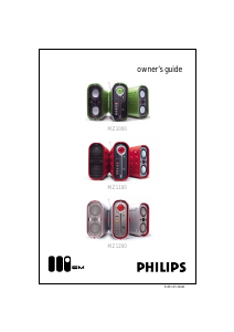 Manual Philips MZ-1000 Speaker