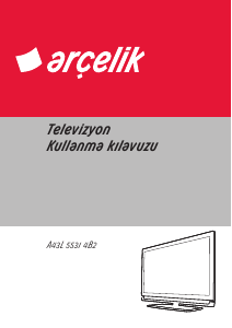 Kullanım kılavuzu Arçelik A43L 5531 4B2 LED televizyon