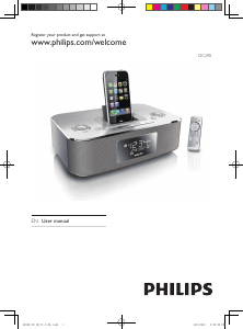 Manual Philips DC290 Speaker Dock