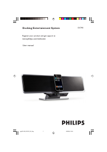 Handleiding Philips DC910 Speakerdock