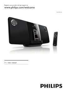 Handleiding Philips DCM276 Speakerdock