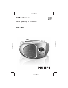 Handleiding Philips AZ102S Stereoset