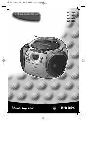 Hướng dẫn sử dụng Philips AZ1140 Bộ âm thanh nổi