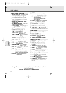Manual Philips AZ1575 Aparelho de som