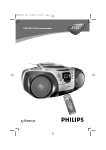 Handleiding Philips AZ5155 Stereoset