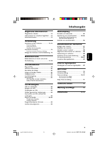 Bedienungsanleitung Philips FW-C115 Stereoanlage