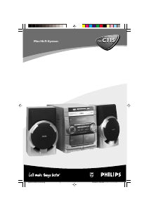 Manual Philips FW-C115 Stereo-set