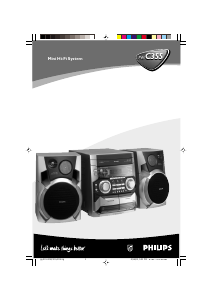 Manual Philips FW-C355 Stereo-set