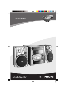 Manual Philips FW-C390 Stereo-set