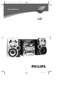 Instrukcja Philips FW-C717 Zestaw stereo