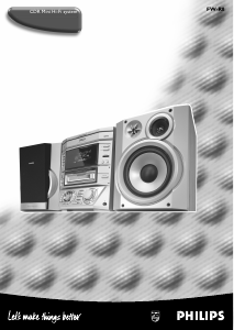Brugsanvisning Philips FW-R7 Stereo sæt