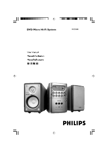 Manual de uso Philips FWD570 Set de estéreo