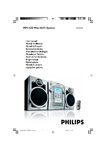 Brugsanvisning Philips FWM139 Stereo sæt