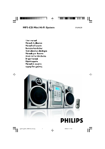 Manual Philips FWM139 Aparelho de som