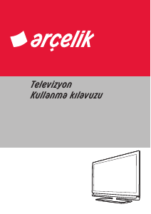 Kullanım kılavuzu Arçelik A48L 9583 5B LED televizyon