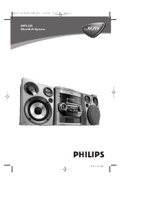 Használati útmutató Philips FWM399 Sztereóberendezés