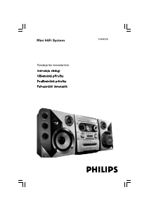 Manuál Philips FWM570 Stereo souprava
