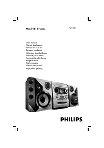 Manual Philips FWM570 Aparelho de som