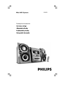 Manuál Philips FWM70 Stereo souprava