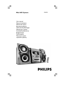 Manual Philips FWM70 Stereo-set