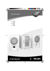 Manual Philips MC-110 Stereo-set