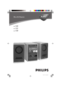 Bedienungsanleitung Philips MC-122 Stereoanlage