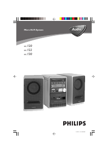 Manual de uso Philips MC-122 Set de estéreo