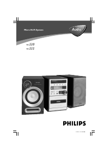 Manual Philips MC-222 Aparelho de som