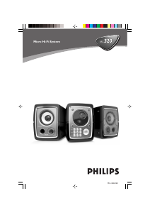 Manual Philips MC-320 Aparelho de som
