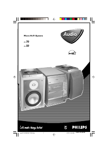 Manual de uso Philips MC-50 Set de estéreo