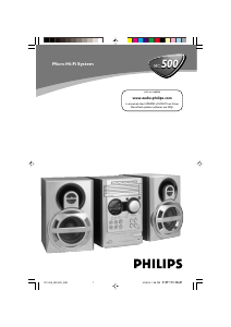 Instrukcja Philips MC-500 Zestaw stereo
