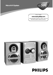 Manual Philips MC-500 Aparelho de som