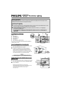 Bruksanvisning Philips MC-I200 Stereoanläggning