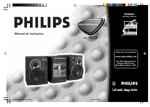 Manual Philips MC-M570 Aparelho de som
