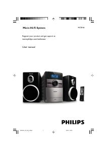 Manual Philips MCB146 Stereo-set