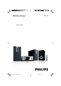Manual Philips MCD139B Stereo-set