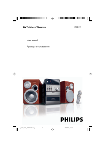 Manual Philips MCD295 Stereo-set