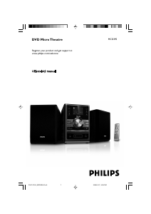 Manuál Philips MCD395 Stereo souprava