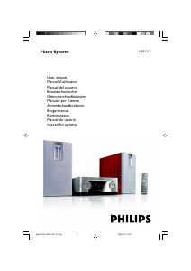 Manual Philips MCM119 Aparelho de som